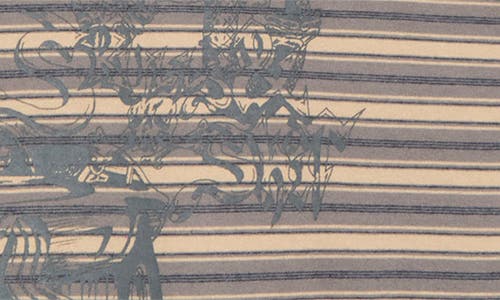 Jungles Loud Noises Stripe T-shirt In Brown