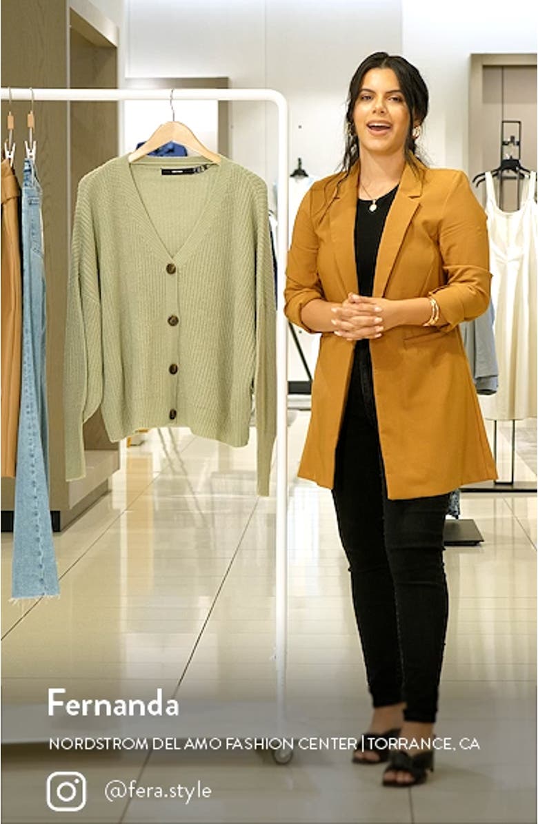 Lea V-Neck Cardigan, sales video thumbnail