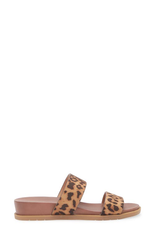 Mia Yelena Slide Sandal In Animal Print