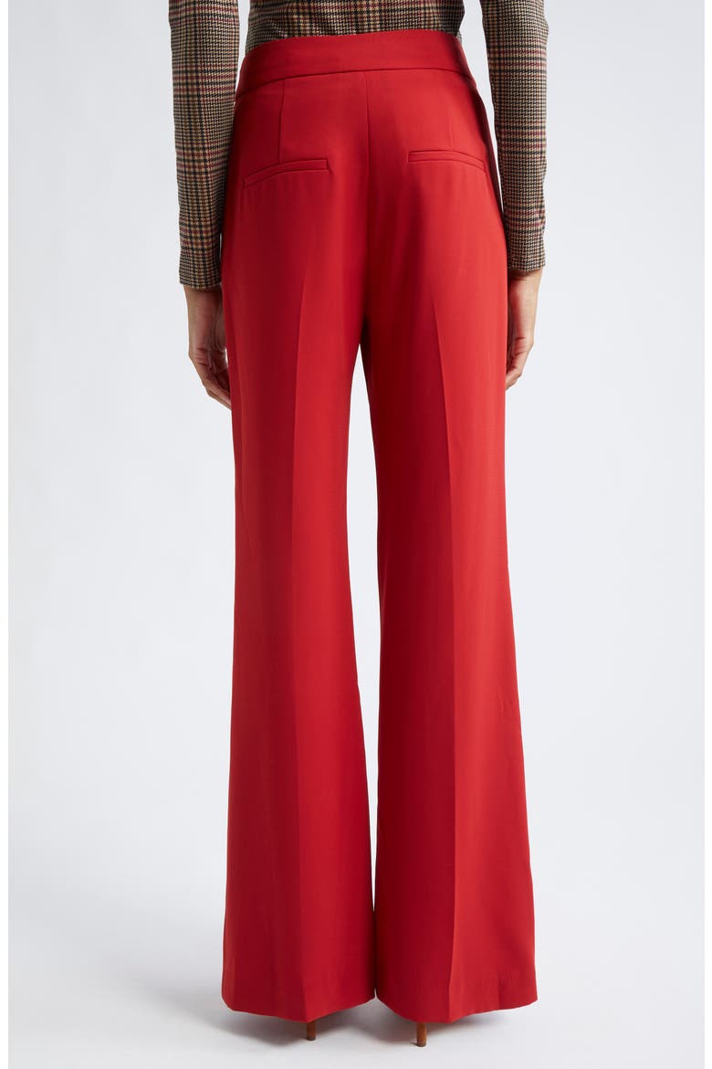 Lebone Flare Leg Pants, Alternate, color, CRIMSON