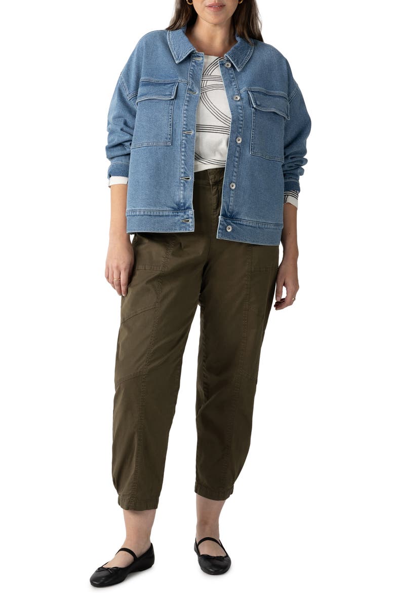 Make Way Denim Jacket, Alternate, color, WAYFARER