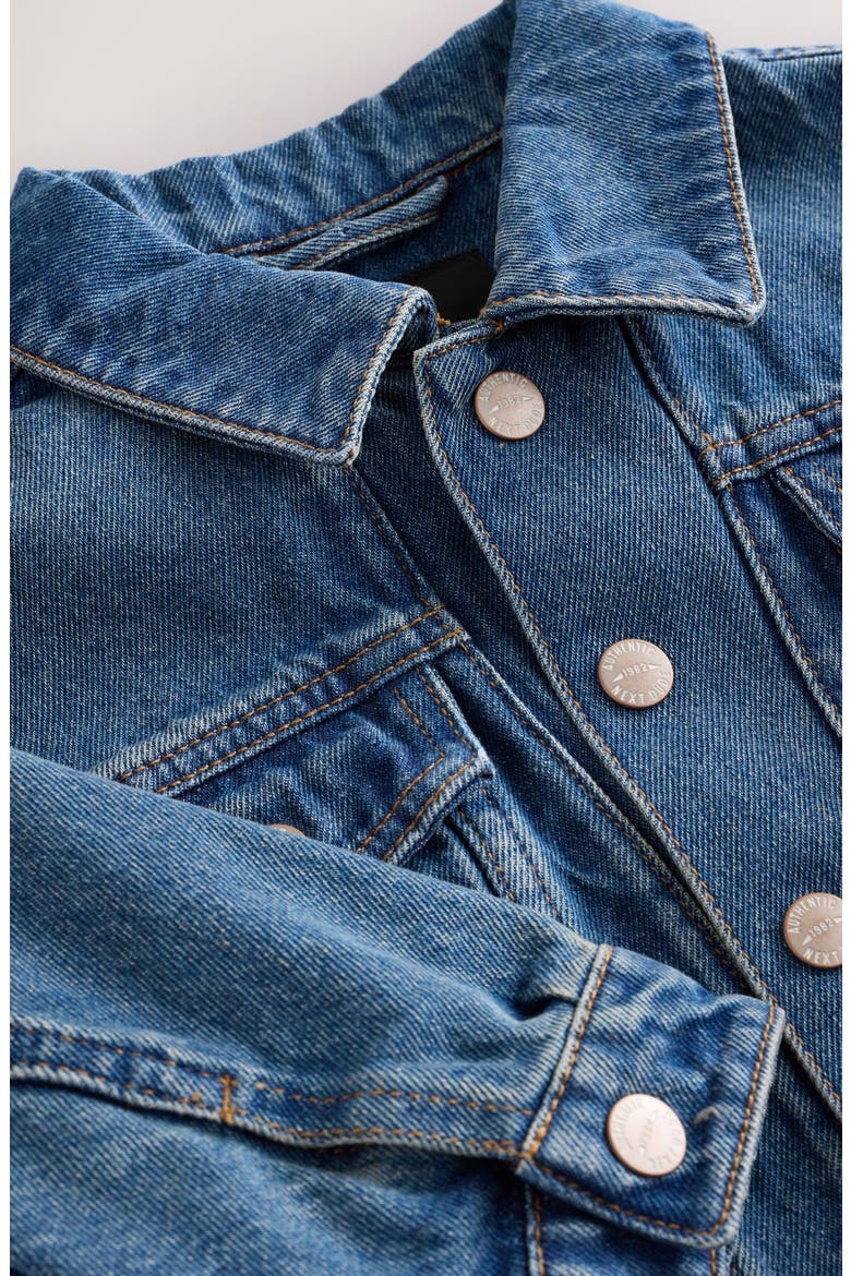 Kids' Denim Jacket, Alternate, color, BLUE