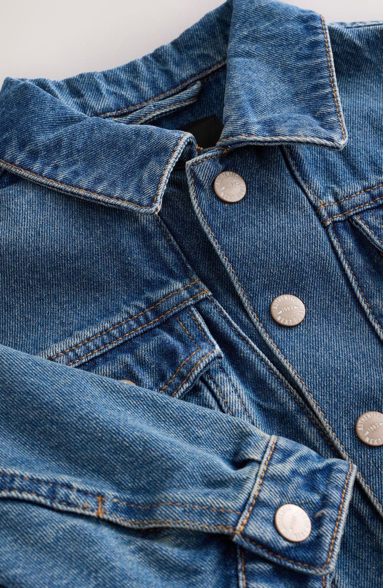 NEXT Kids' Denim Jacket, Alternate, color, Blue