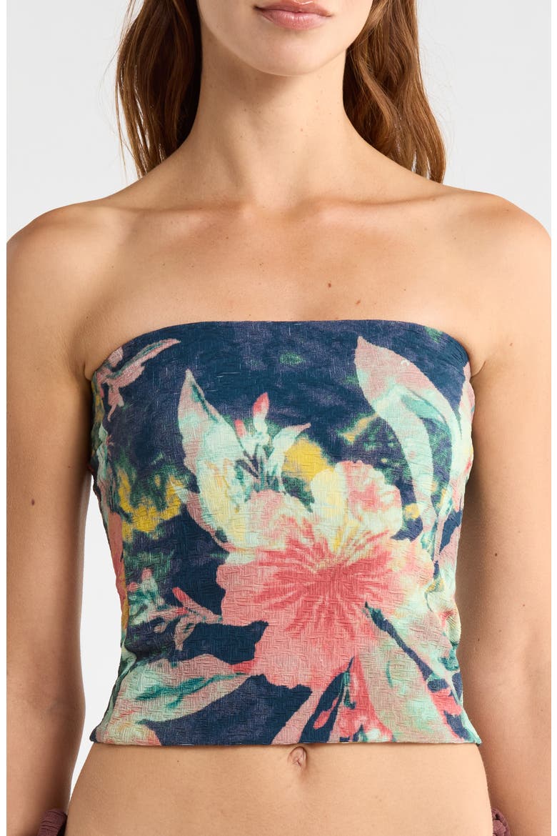 Elara Convertible Tube Top, Main, color, FLOWER RIOT/ REBEL PL