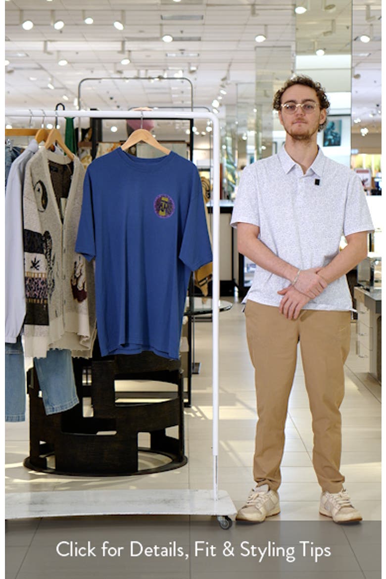 Blotched Circle Cotton Graphic T-Shirt video