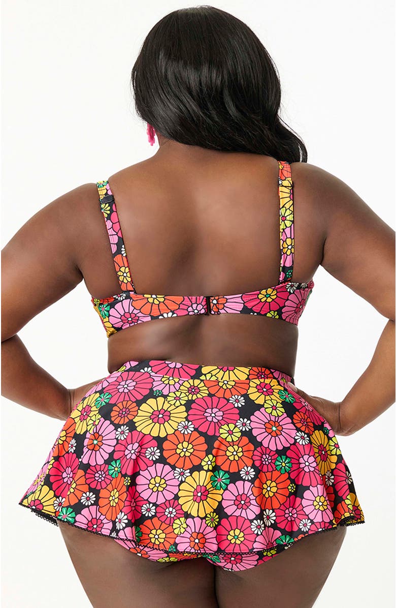 Unique Vintage Plus Size Pin-Up Coronado Swim Skirt, Alternate, color,