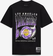 Mitchell & Ness Men's Mitchell & Ness  Black Los Angeles Lakers Ball Out T-Shirt