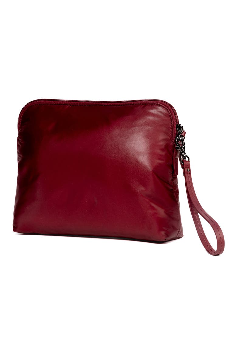 Water Repellent Pouch, Alternate, color, TAWNY PORT - DARK RED