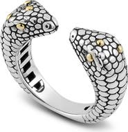 SAMUEL B. Snake Head Ring