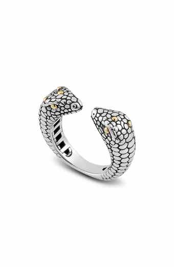 SAMUEL B. Snake Head Ring