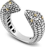 SAMUEL B. Snake Head Ring