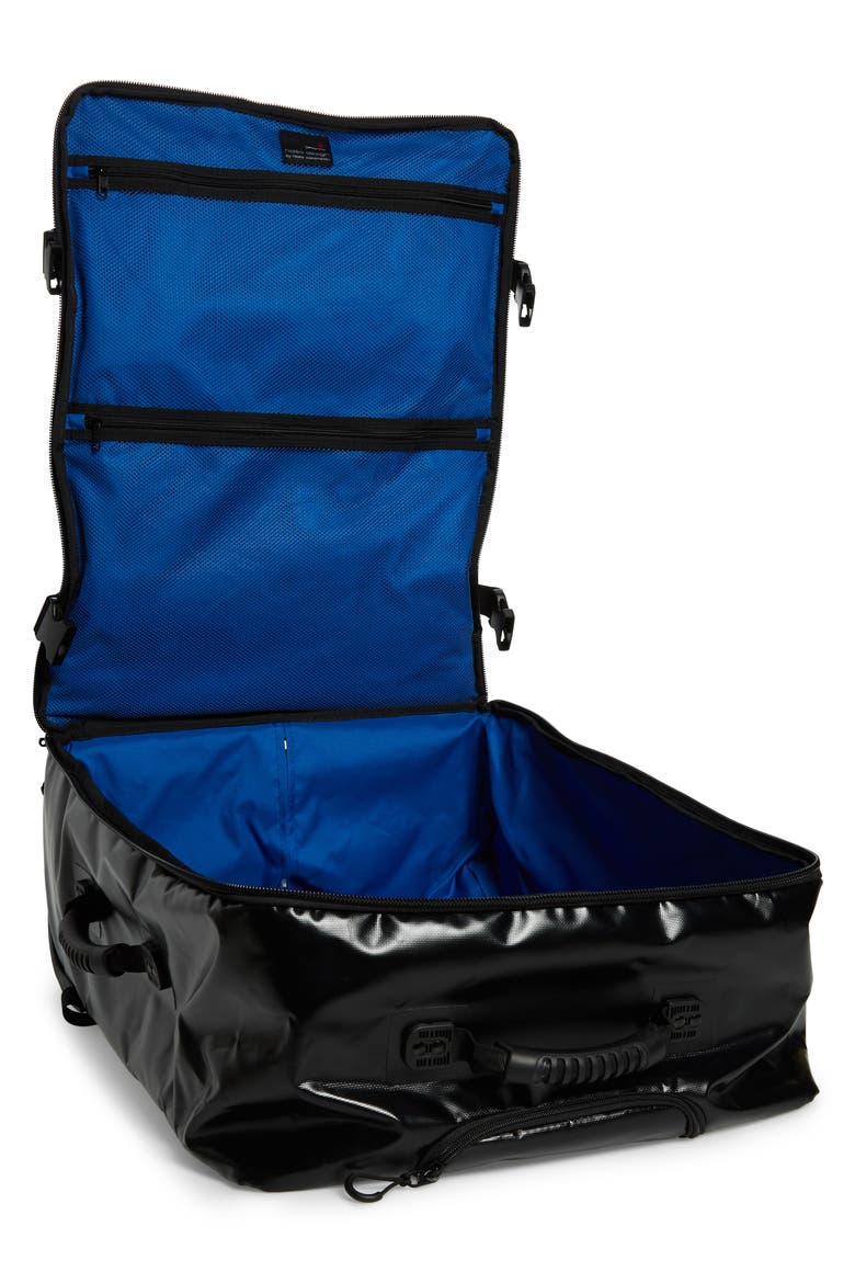Tarpaulin 25-Inch Suitcase, Alternate, color, BLACK