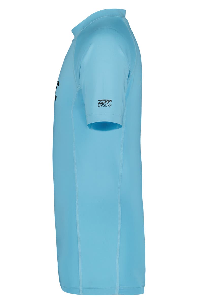 Billabong Kids' Arch Long Sleeve Rashguard, Alternate, color, Blue Shadow