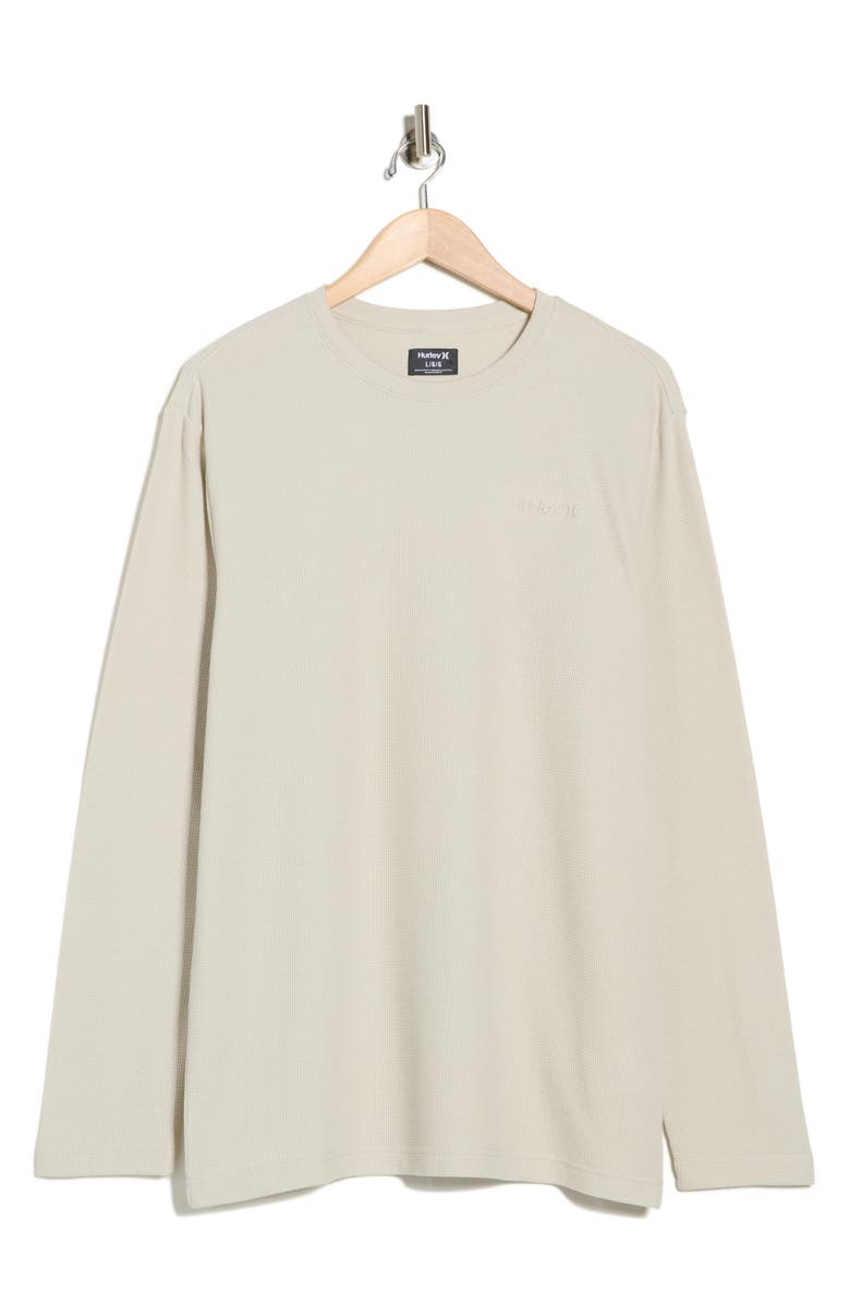 Hurley Textured Thermal Sweater, Alternate, color, Bone