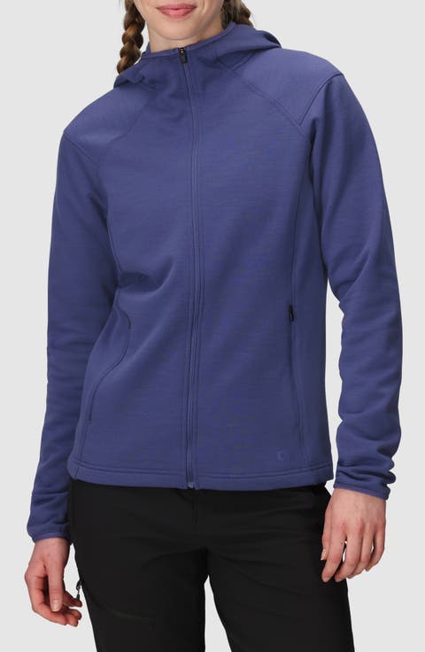 Crescent Fleece Zip Hoodie