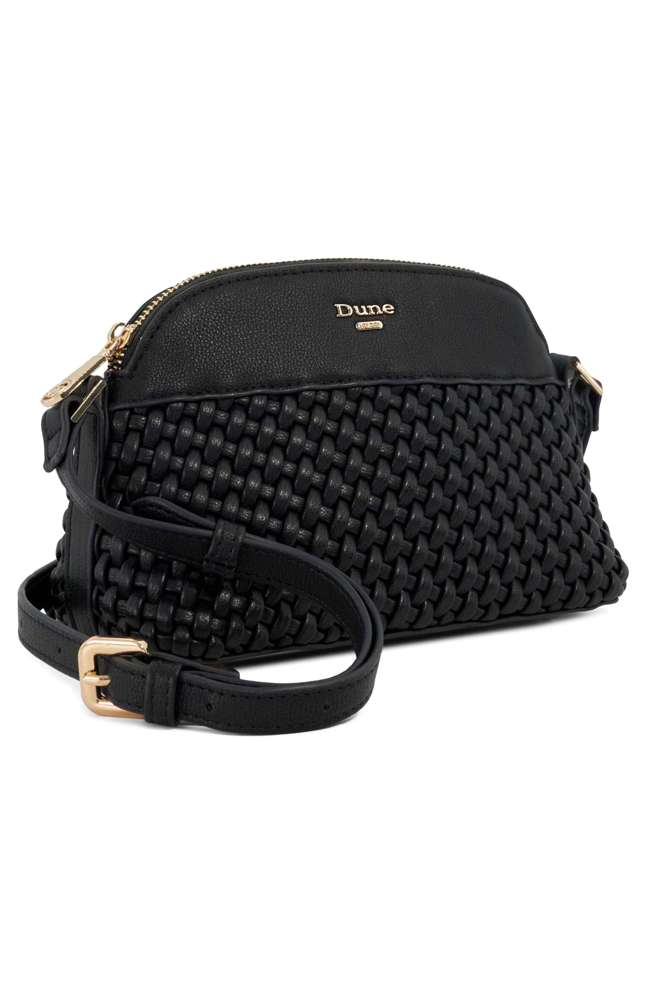 Dune London Distinct Faux Leather Crossbody Bag, Alternate, color, 