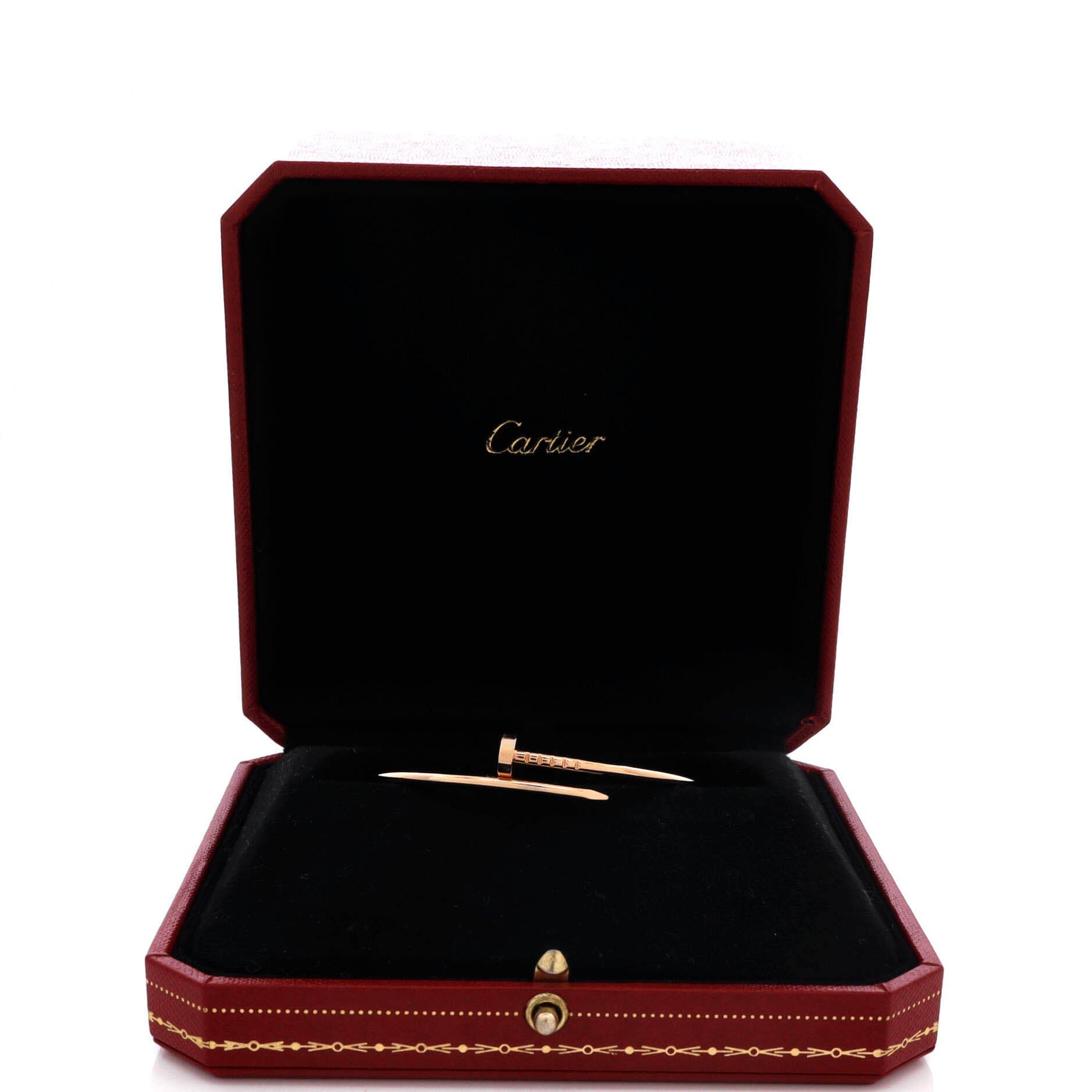 Juste un Clou Bracelet 18K Rose Gold Small, Alternate, color, Metallic Gold
