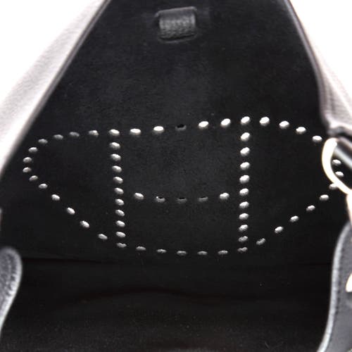 Pre-owned Hermes Hermes Evelyne Bag Gen Ii Clemence Tgm In Black
