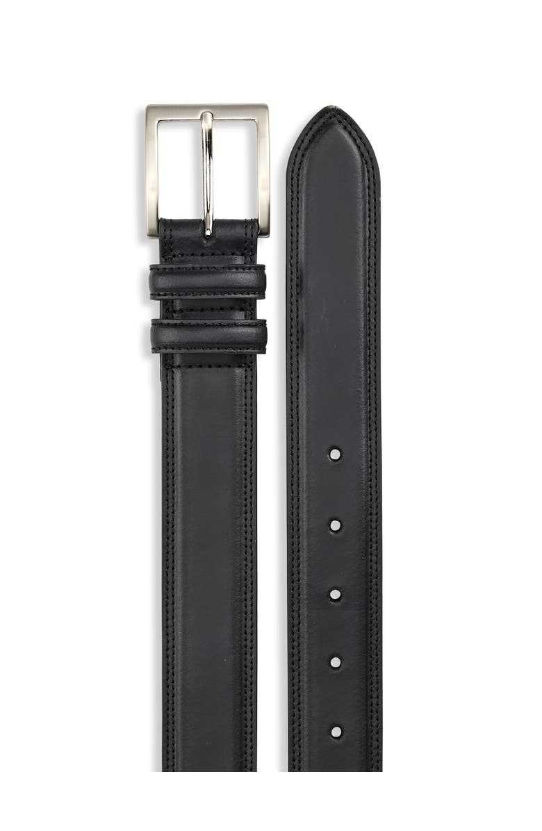 Oak Hill by DXL Big & Tall Double Loop Belt, Alternate, color, Black