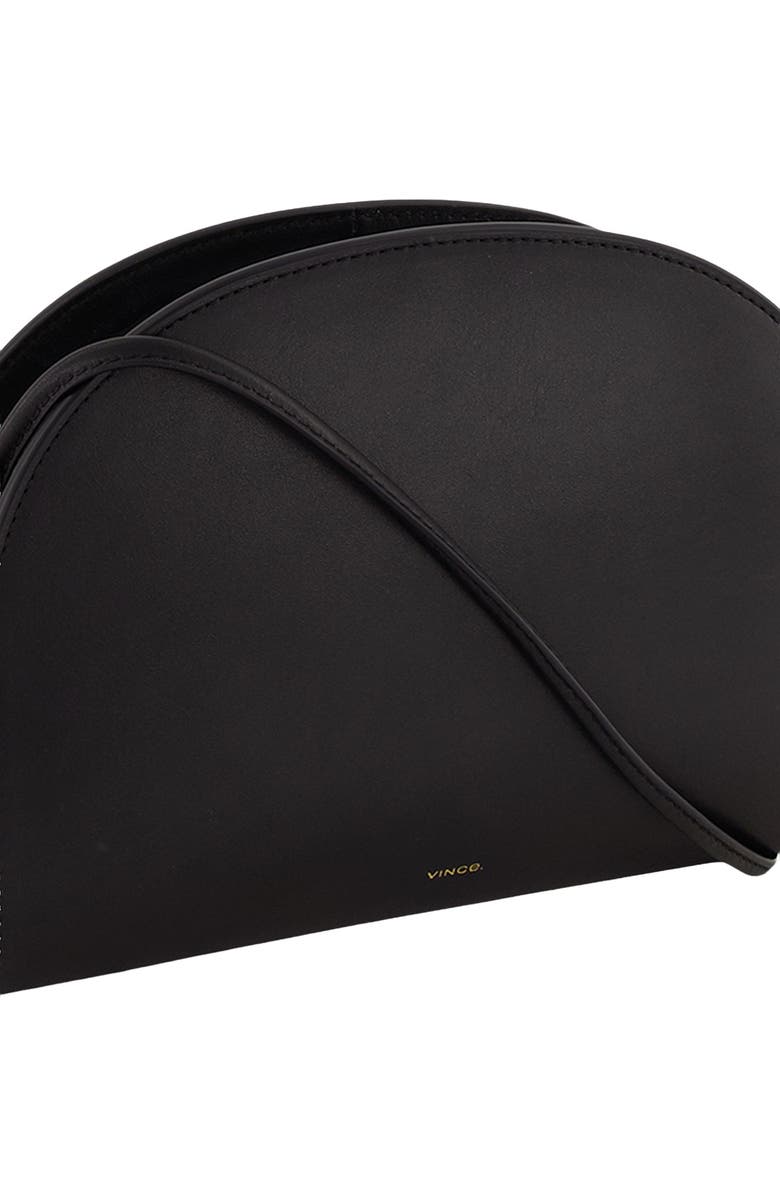 Vince Demma Leather Wallet on a Strap, Alternate, color, Black