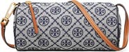 Tory Burch T Monogram Jacquard Cylinder Shoulder Bag