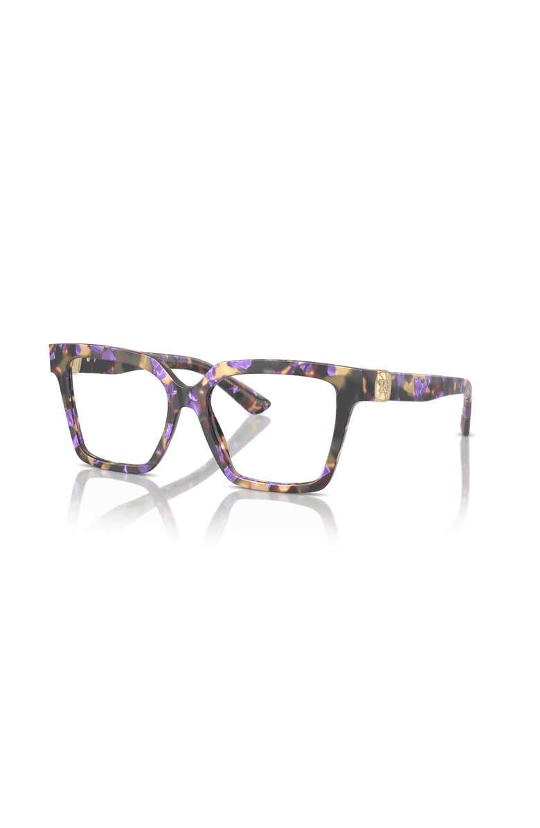 Dolce&Gabbana 51mm Square optical glasses, Main, color, Blue