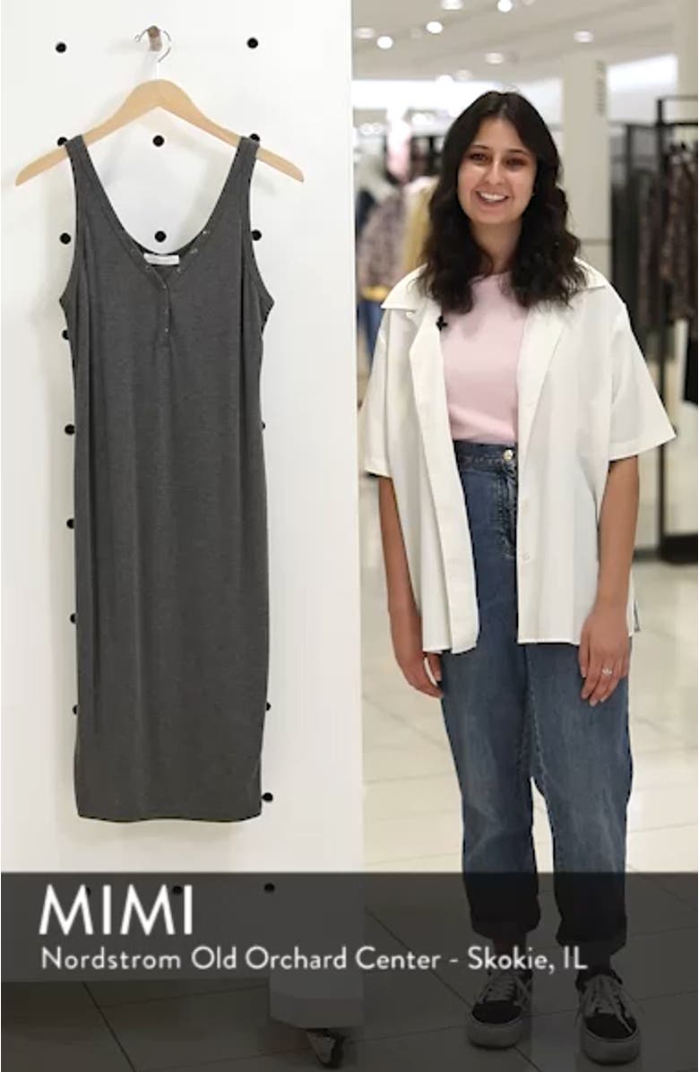 Rib Knit Tank Dress, sales video thumbnail