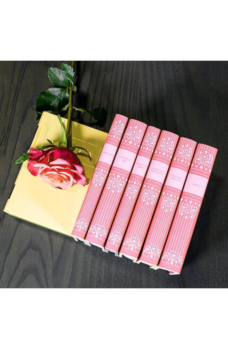 Juniper Books Jane Austen Book Set, Pink, Alternate, color, Pink