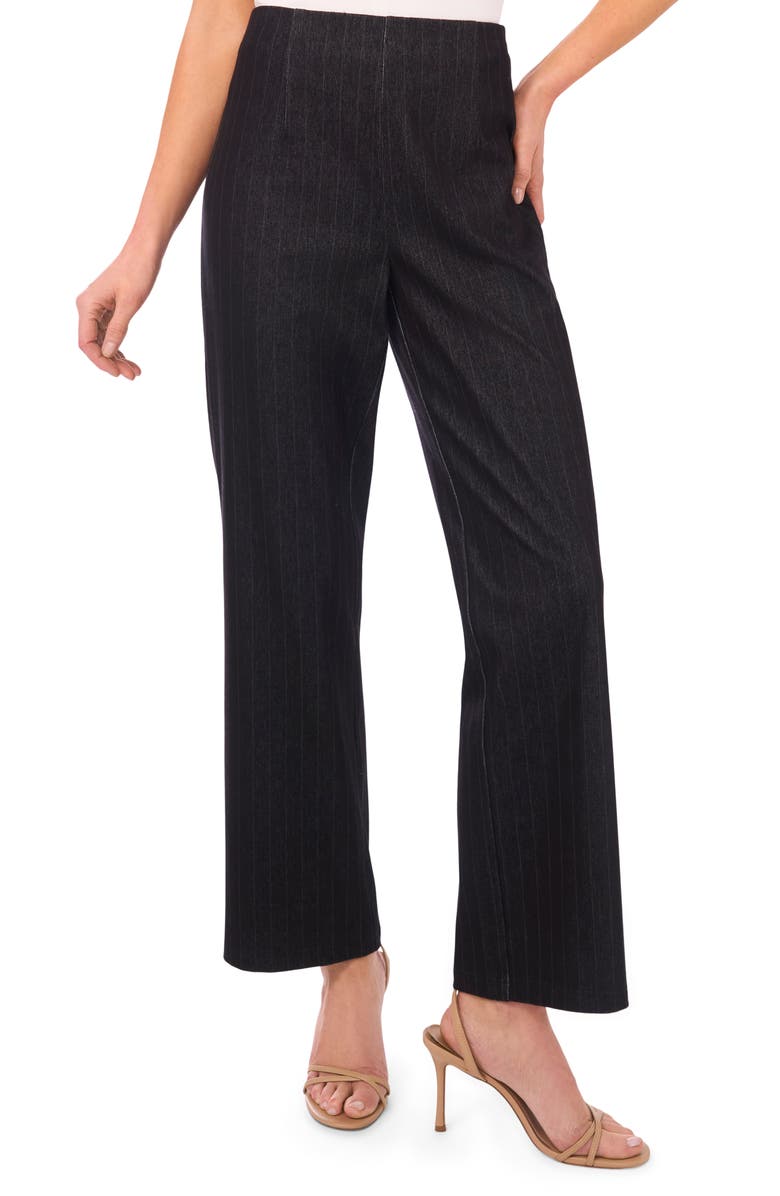 Halogen<sup>®</sup> Straight Leg Ponte Pants, Main, color, Charcoal