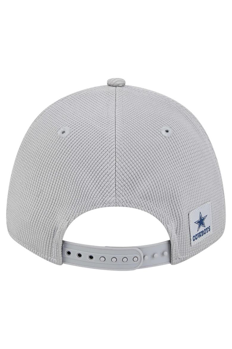 Men's New Era Gray Dallas Cowboys Pivot 9FORTY Adjustable Hat, Alternate, color, Gray