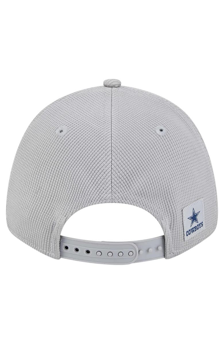 New Era Men's New Era Gray Dallas Cowboys Pivot 9FORTY Adjustable Hat, Alternate, color, Gray