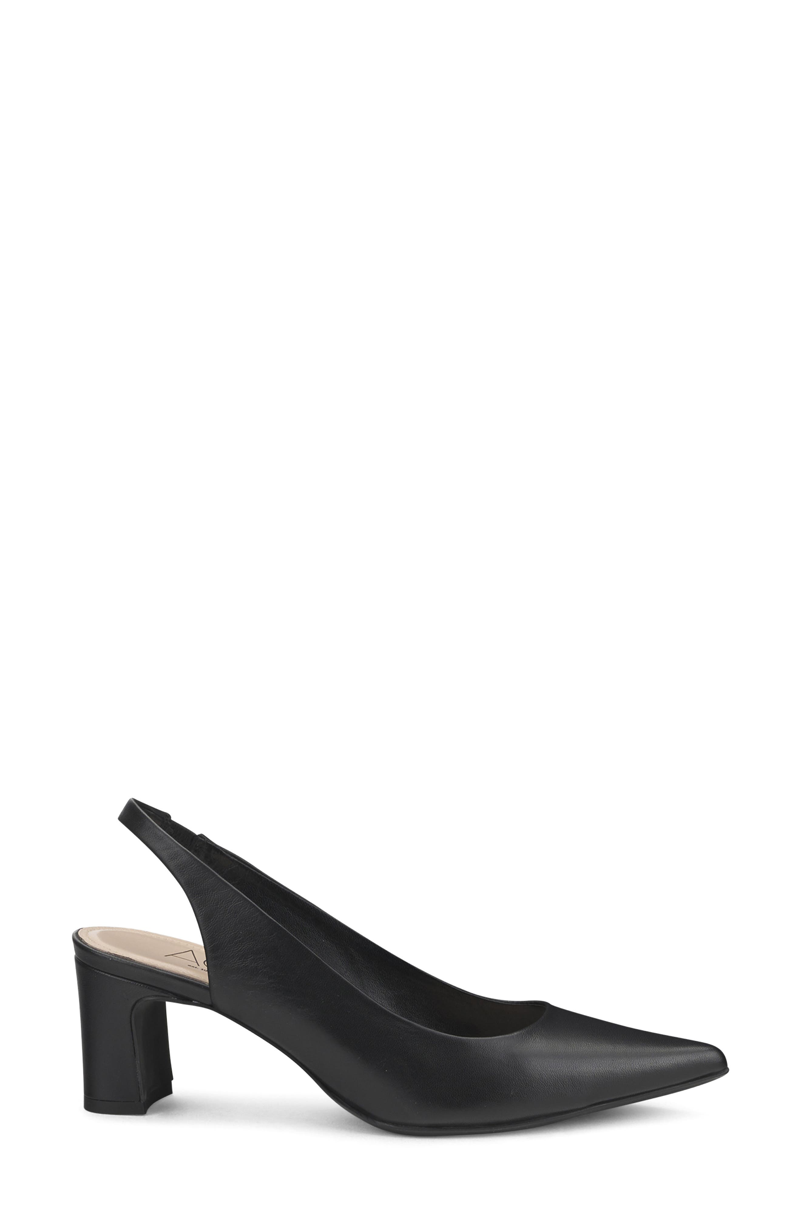 Didi Leather Slingback Pump, Alternate, color, TESTA DI MORO NAPPA