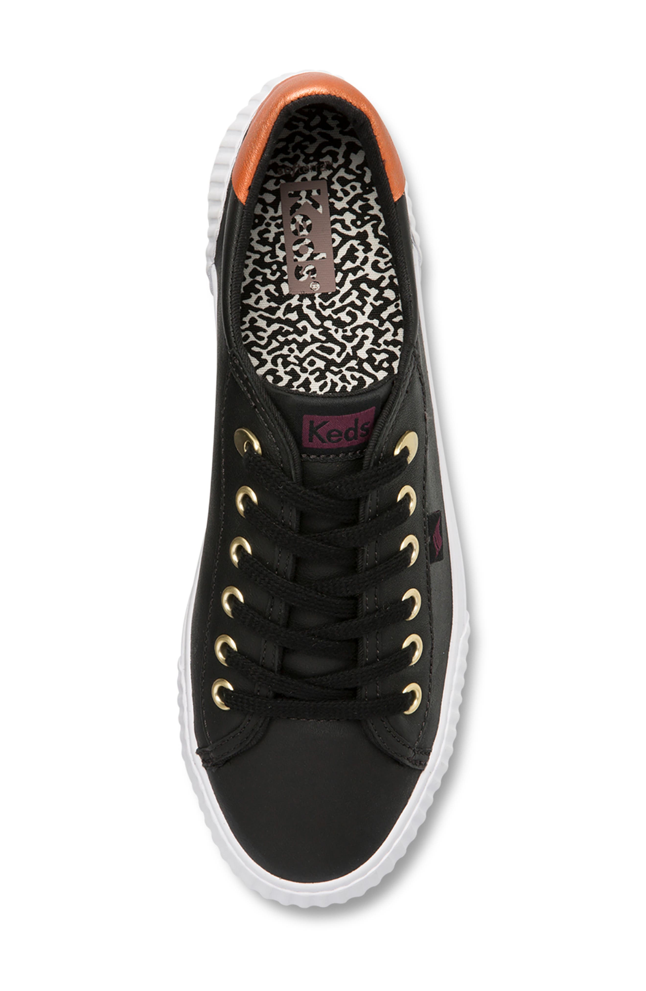 Keds<sup>®</sup> Demi Trix Leather Sneaker, Alternate, color, 