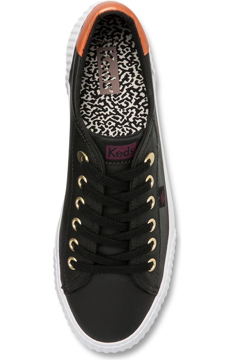 Keds<sup>®</sup> Demi Trix Leather Sneaker, Alternate, color,