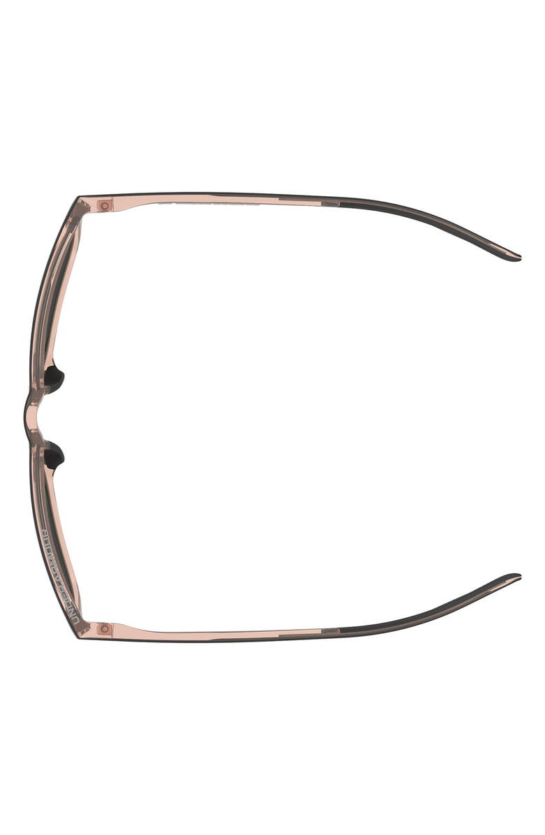 Under Armour Play Up Square Sunglasses, Alternate, color, Black Pink