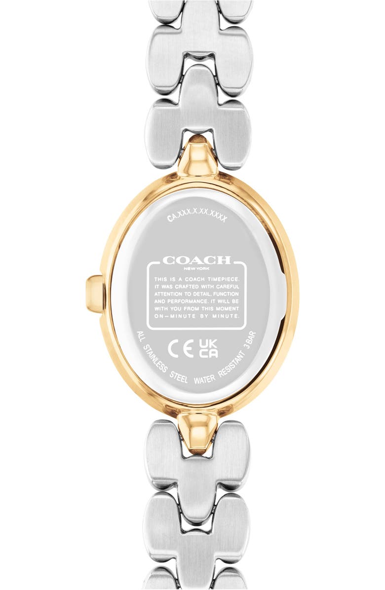 COACH Sammy Bracelet Watch, 22.5mm, Alternate, color, Silver/ Gold