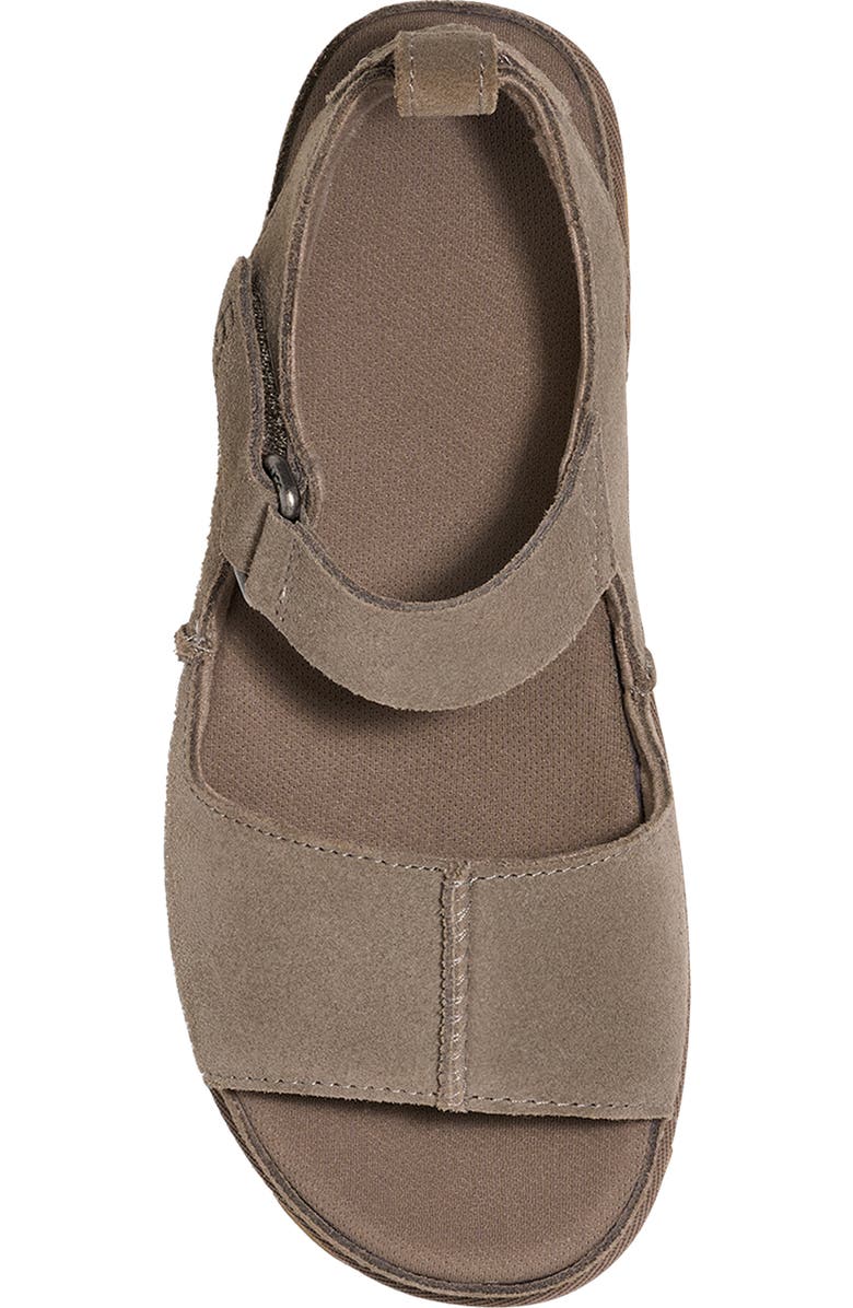 UGG<sup>®</sup> Goldenstar Platform Sandal, Alternate, color, Smoke Plume