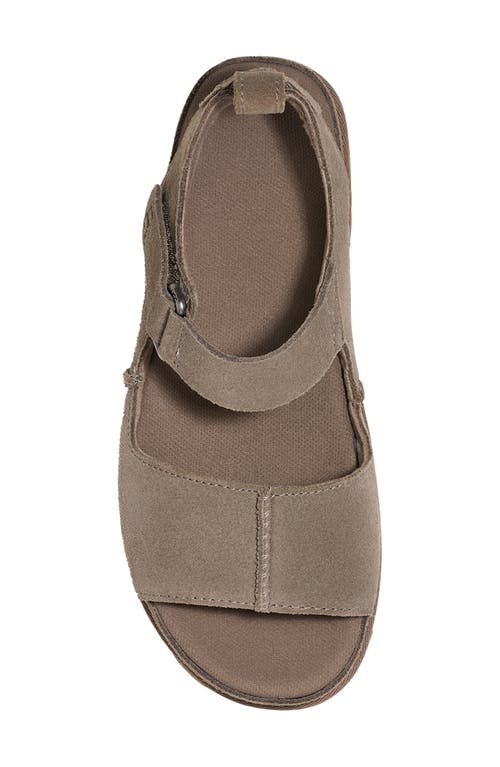 Ugg(r) Goldenstar Platform Sandal In Smoke Plume