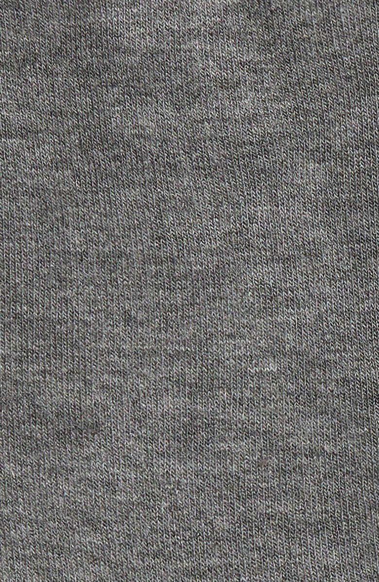 Nordstrom Lightweight Crew Socks, Alternate, color, Grey Heather