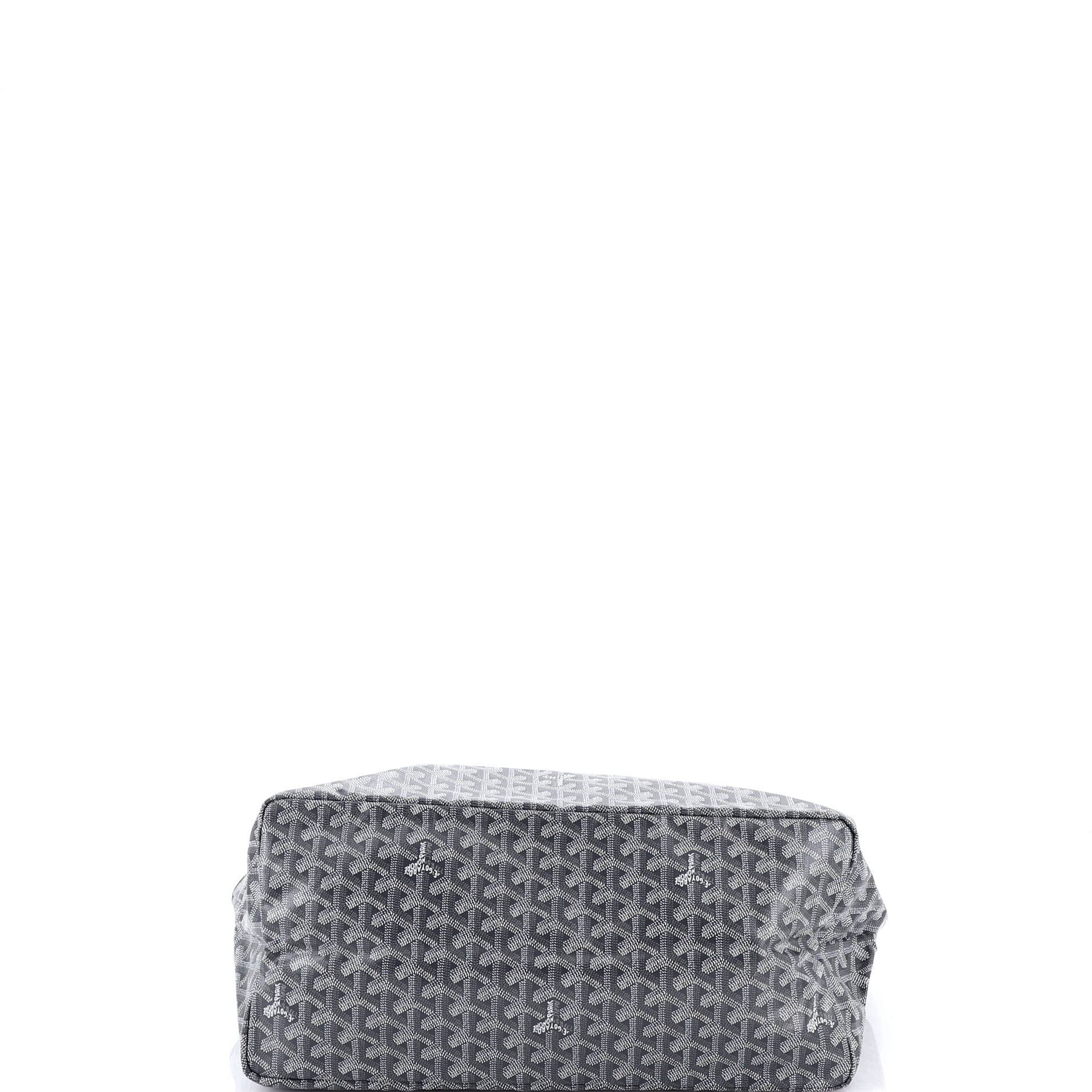 Pre-Owned Goyard Saint Louis Tote Coated Canvas GM, Alternate, color, Gray