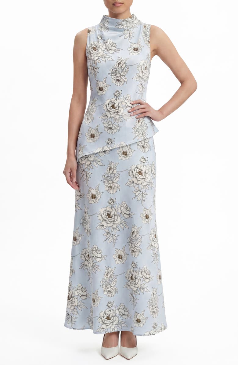 BY DESIGN Andra Maxi Skirt, Alternate, color, Pressed Florals
