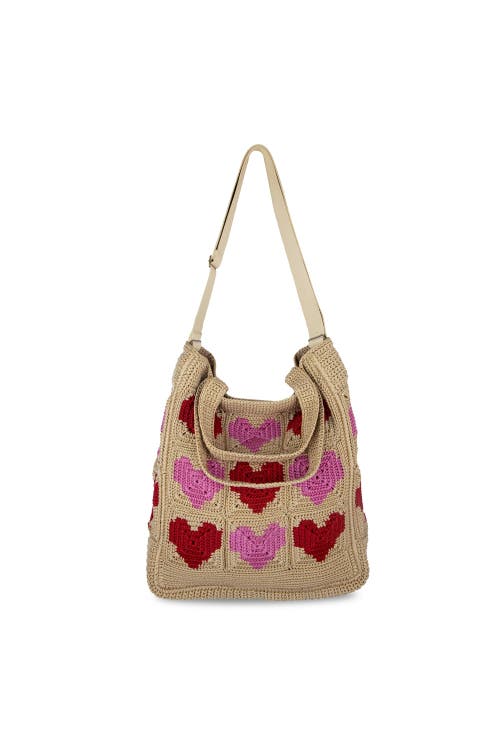 The Sak Lanie Market Tote Bag In Bamboo Heart