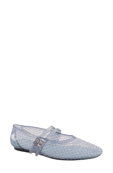 Malibu Mesh Mary Jane Flat (Women)