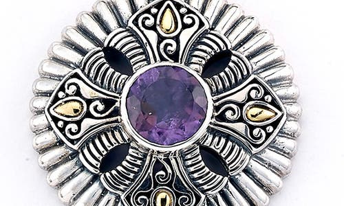 Samuel B. Amethyst Pendant Necklace In Purple