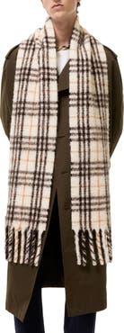 Burberry Narrow Check Scarf