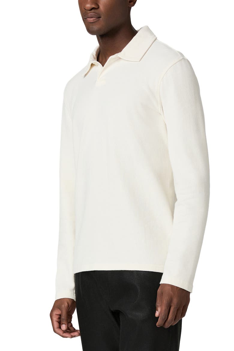 Hammond Long Sleeve Polo, Alternate, color, NATURAL