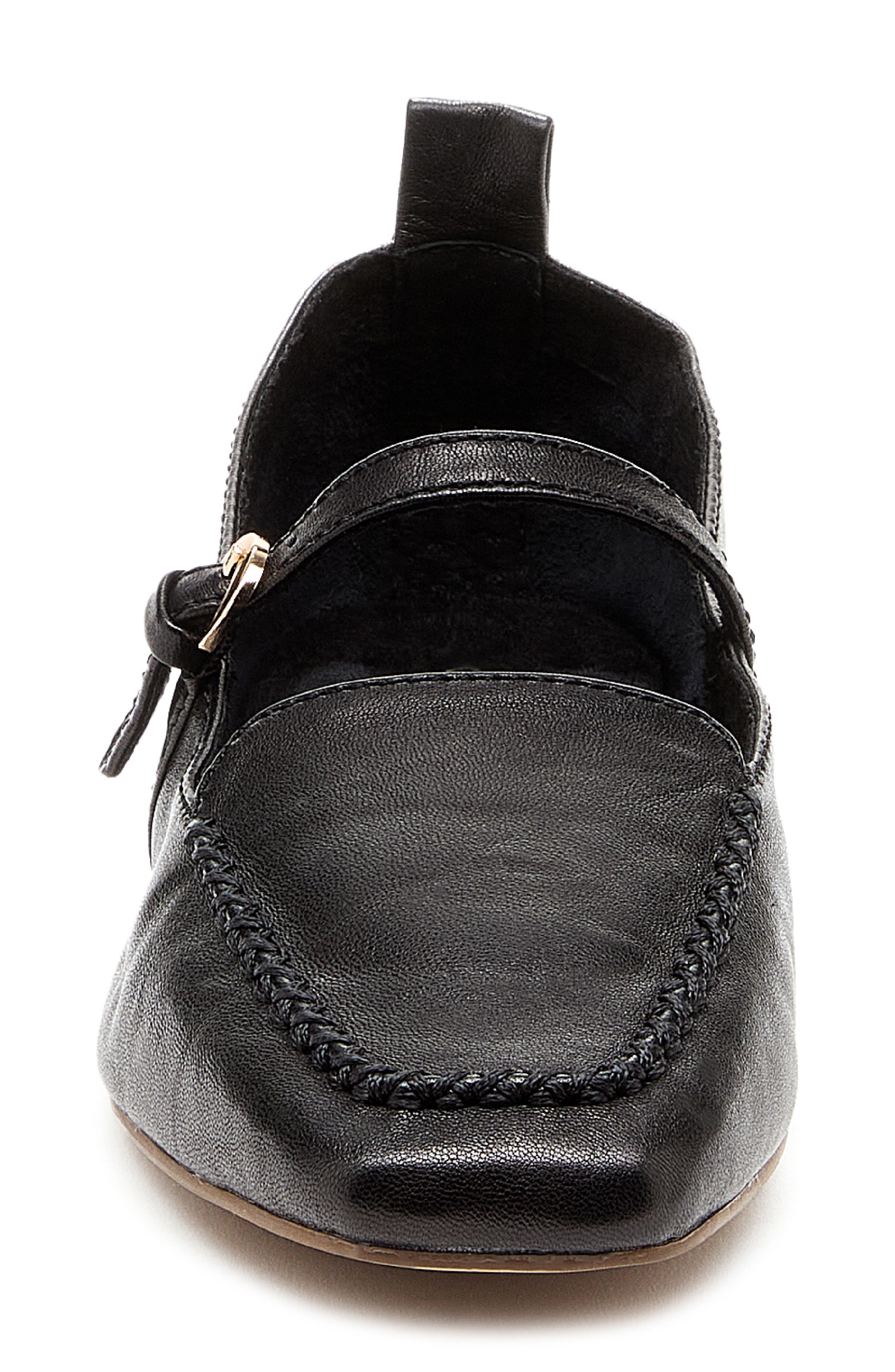 Kelsi Dagger Brooklyn Ferry Mary Jane Loafer, Alternate, color, Black