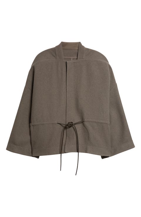 Sail Oversize Wool Flannel Jacket