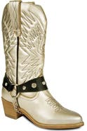 URBNKICKS Cowboy Leather Boots