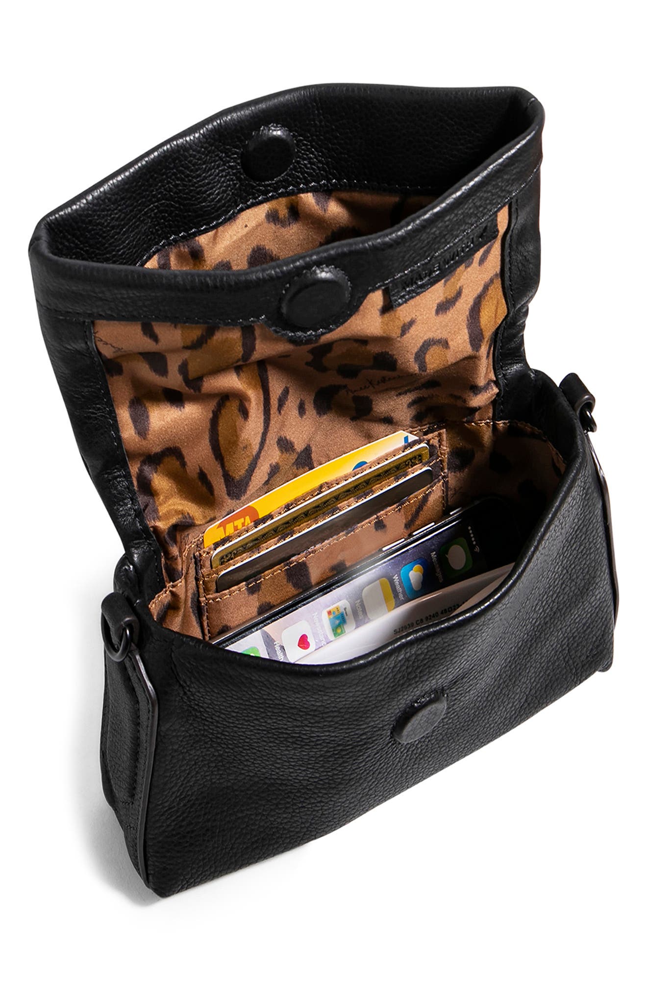 Aimee Kestenberg Nordy Leather Mini Crossbody Bag, Alternate, color, 